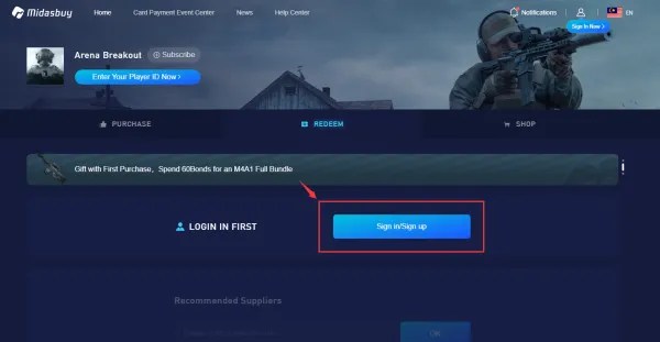 How to redeem Arena Breakout Bonds Global Code purchased from SEAGM