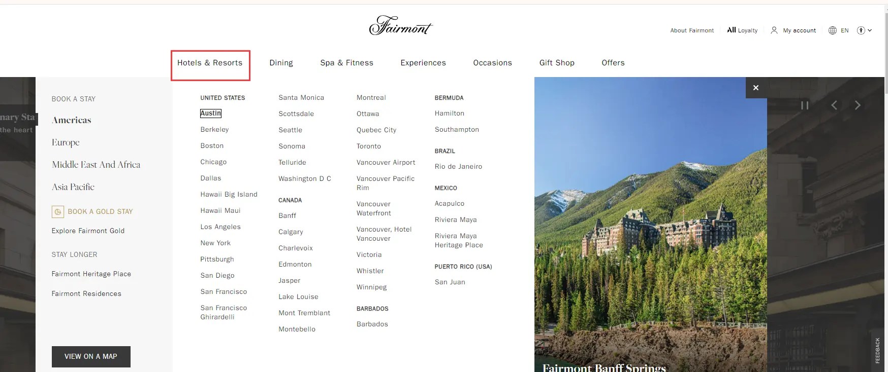 How to redeem the Fairmont Hotels & Resorts Gift Card [US] purchased