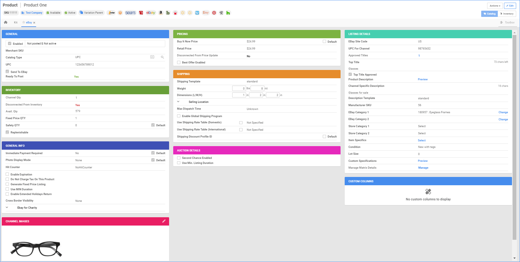eBay Product Properties Overview Sellercloud Help