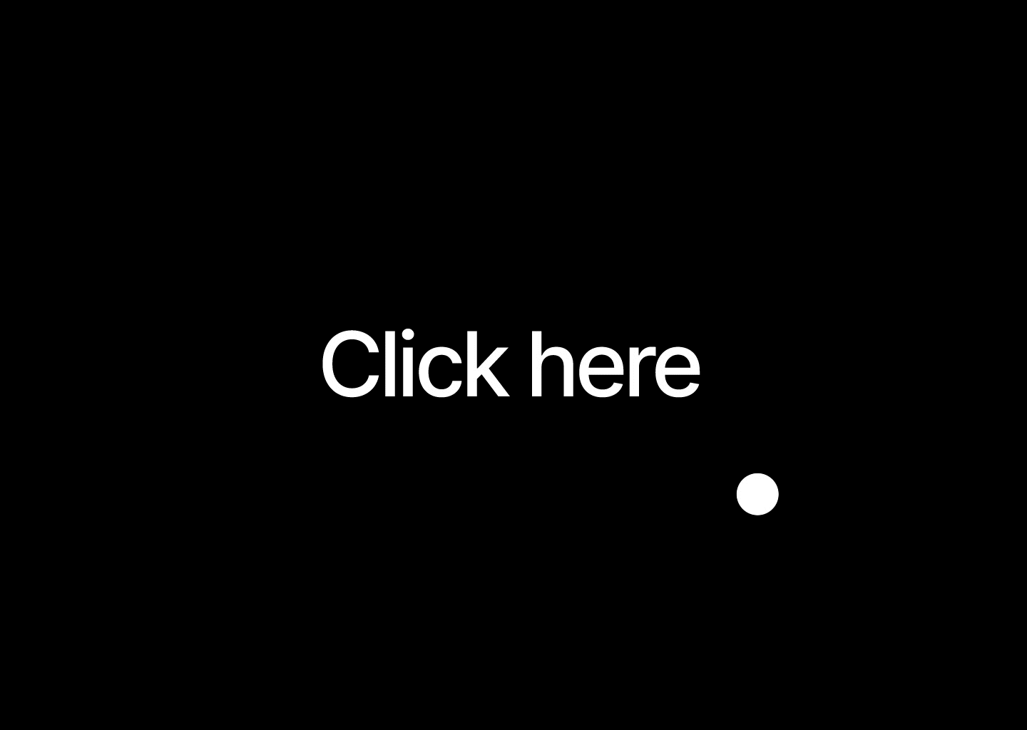 The Custom Cursor from Semplice 6 Semplice