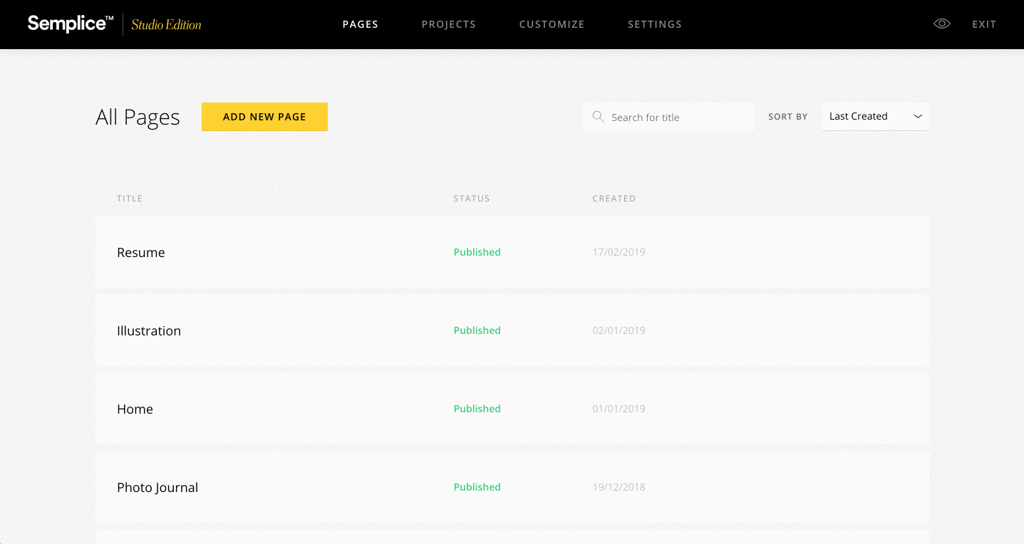 Transferring a license key Semplice