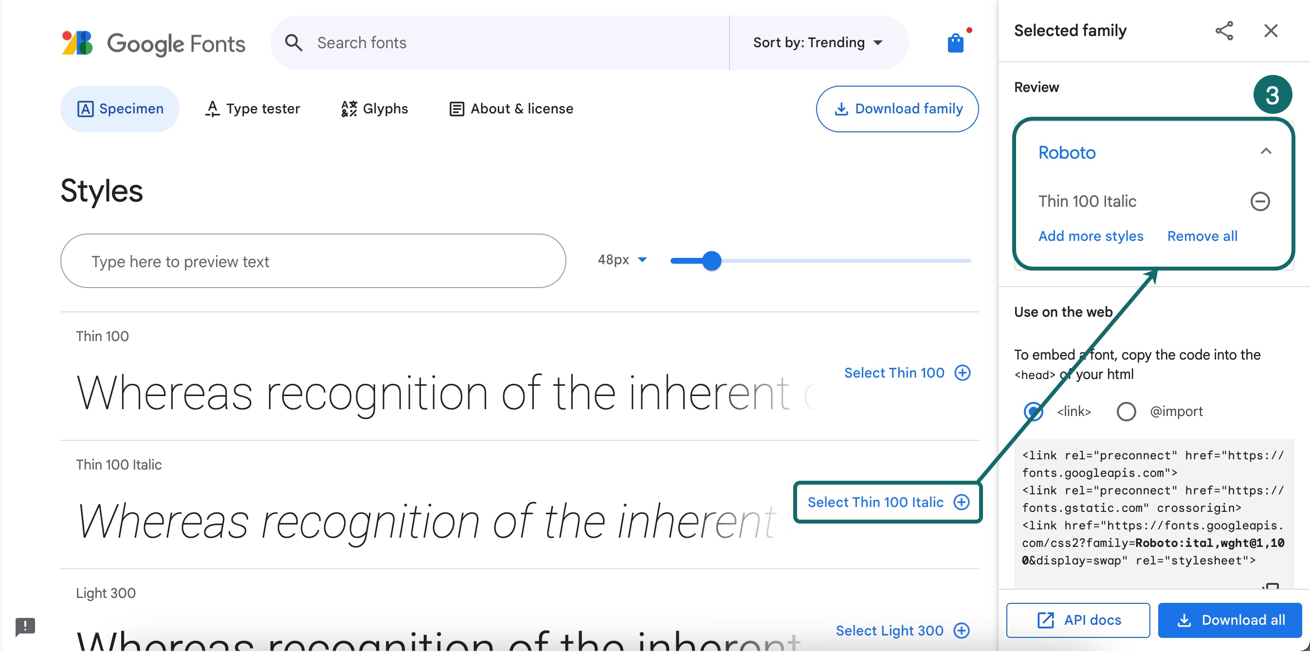 Usar una fuente de Google Fonts en una página de destino Brevo