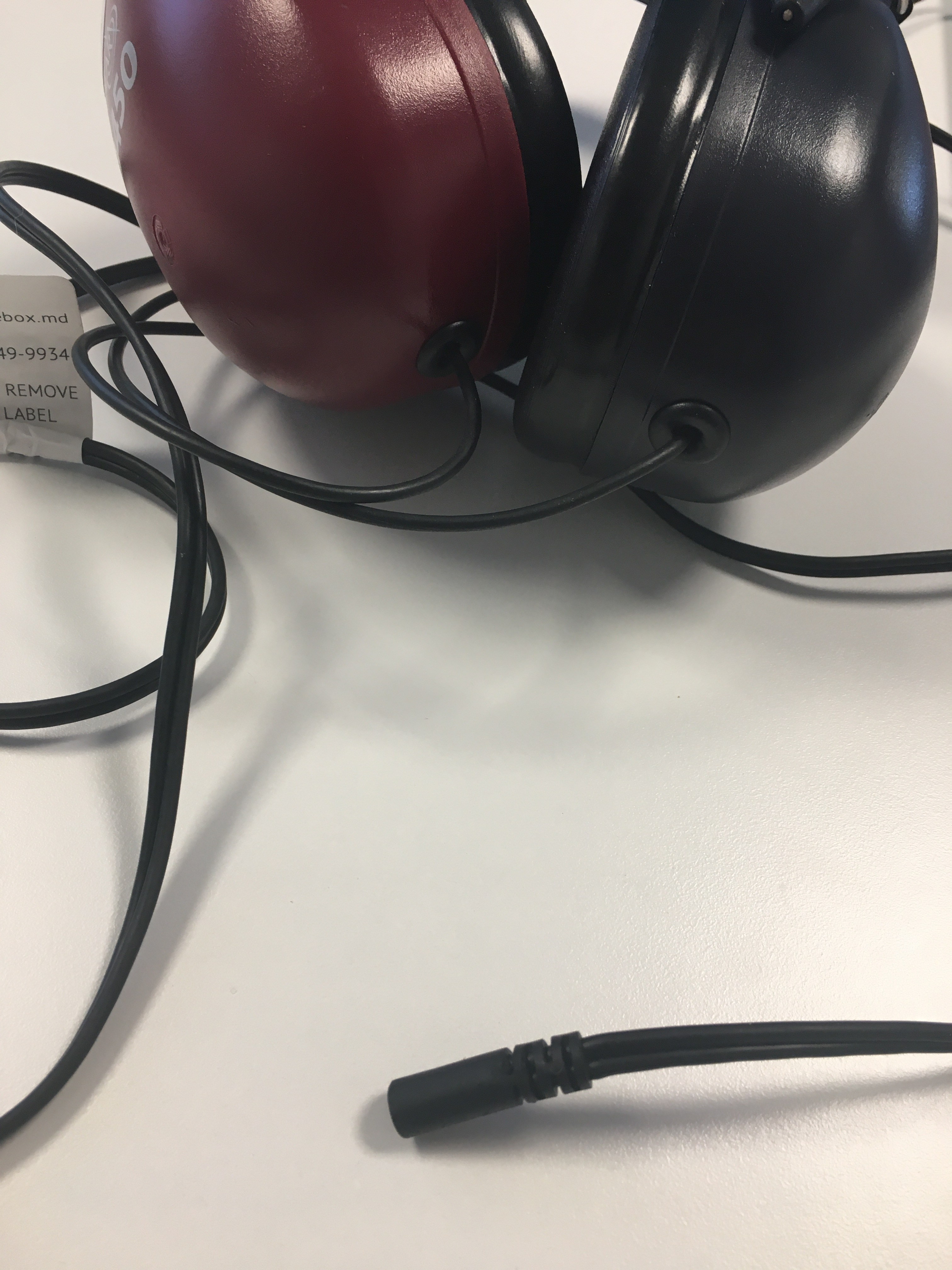 Examples of Damage to DD450 Headsets