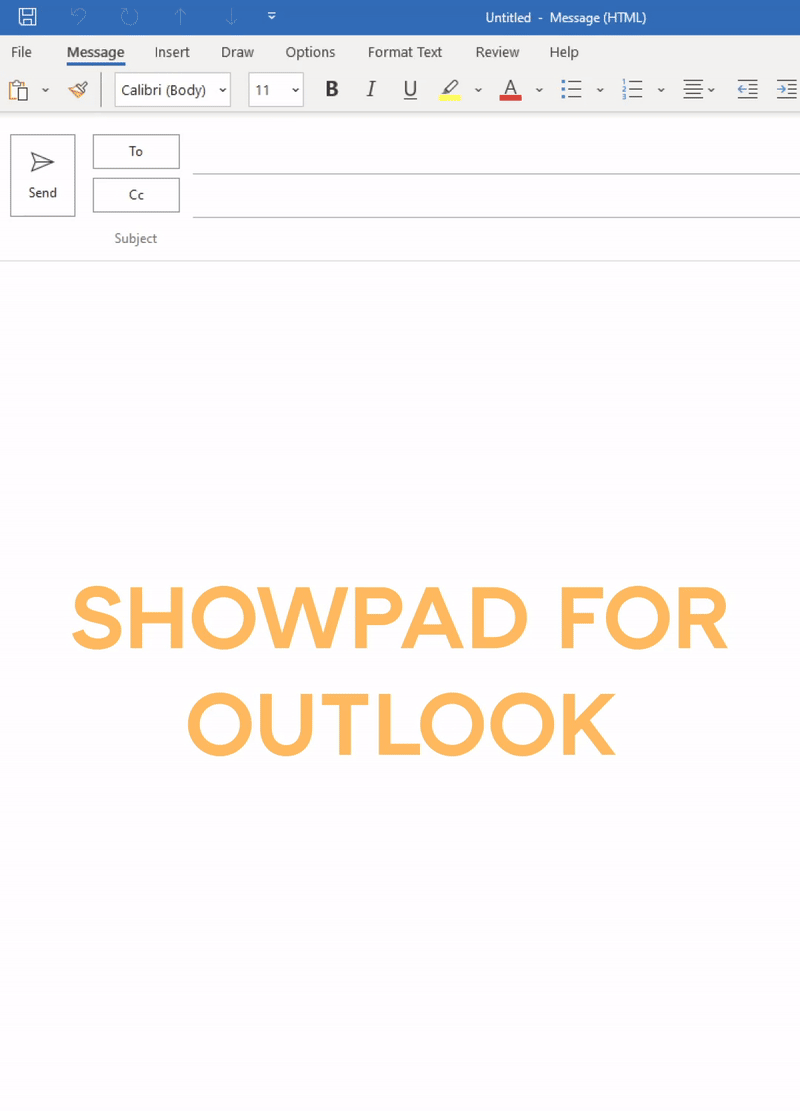 Differences between Outlook addin and Outlook 365 addin Showpad