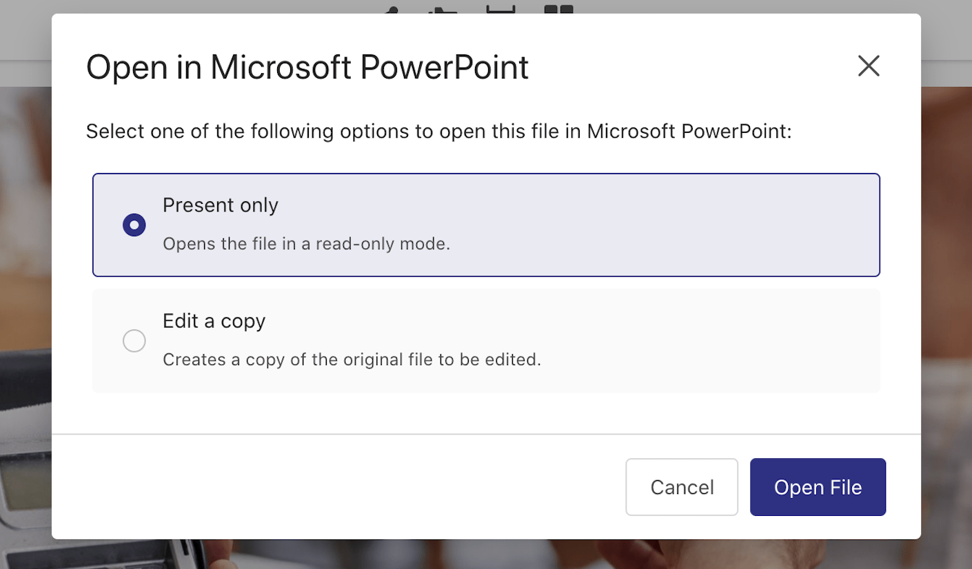 Present and personalize Microsoft Office files in Showpad Showpad