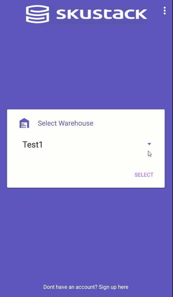 Logging in to Skustack Skustack Help