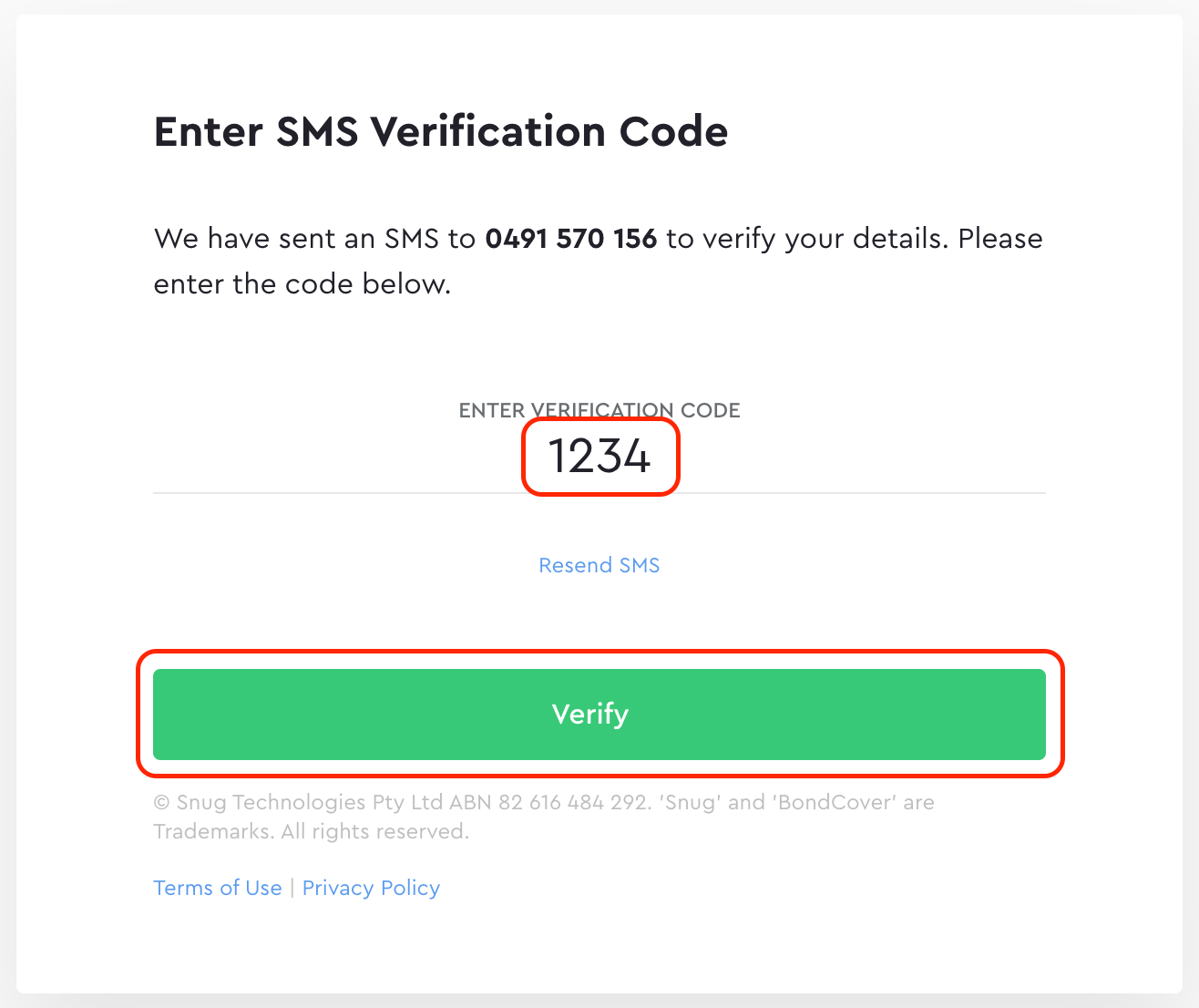 How to register a Snug user account Snug Help