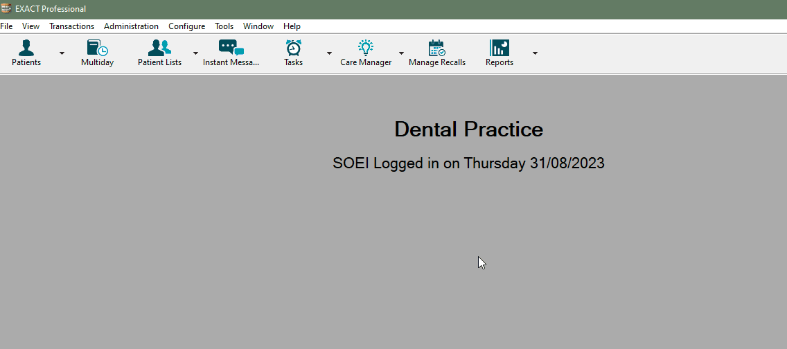 Medicare Child Dental Benefits Schedule (CDBS) Easyclaim setup EXACT
