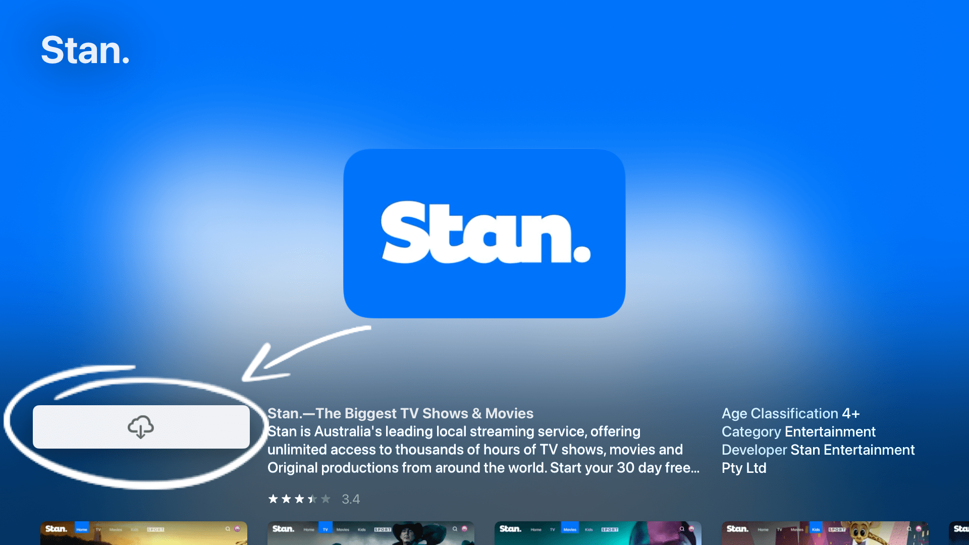 Setting up Stan on my Apple TV Stan Support