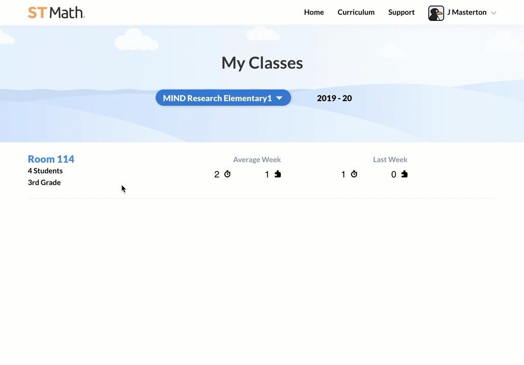 How do I change the grade level for one of my students? ST Math Help
