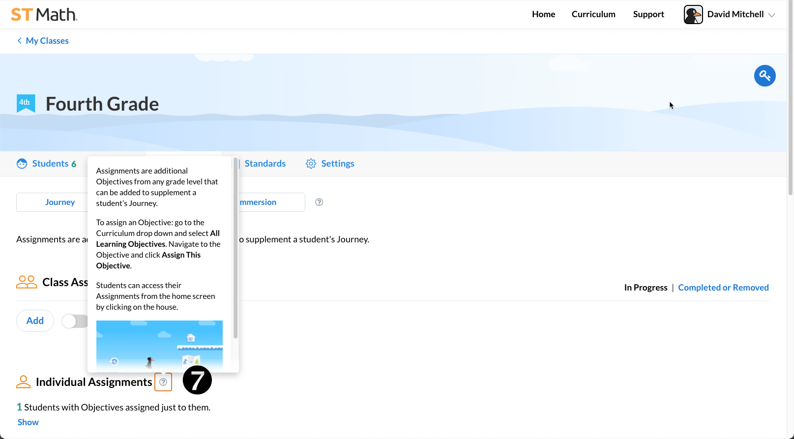 Great New Features ST Math Help