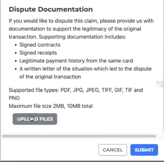 What is the Chargeback Process for Storable Payments? storEDGE