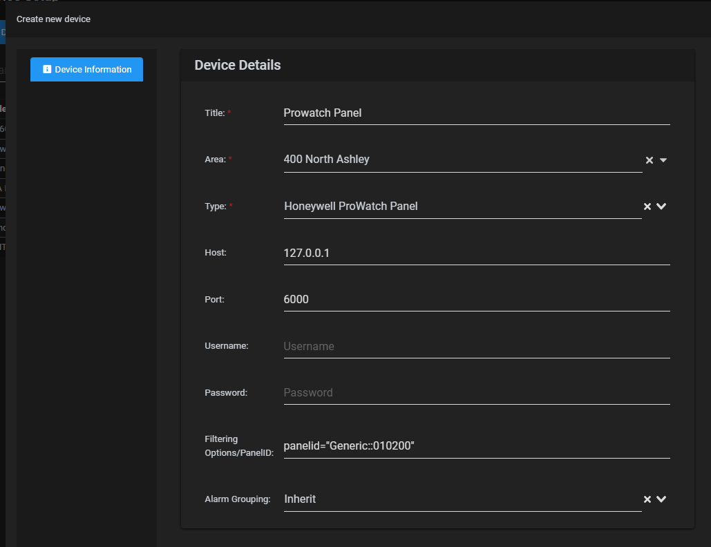 Honeywell ProWatch Database Integration – SureView Systems