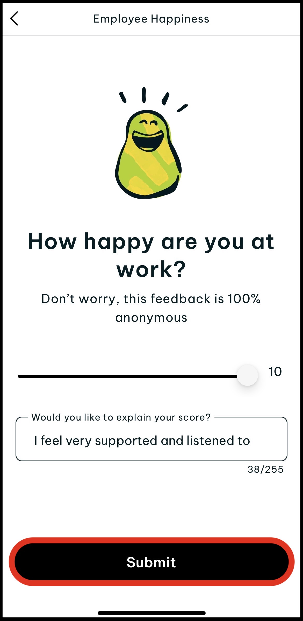 Happiness Surveys in Swag Work Swag Support (AU)