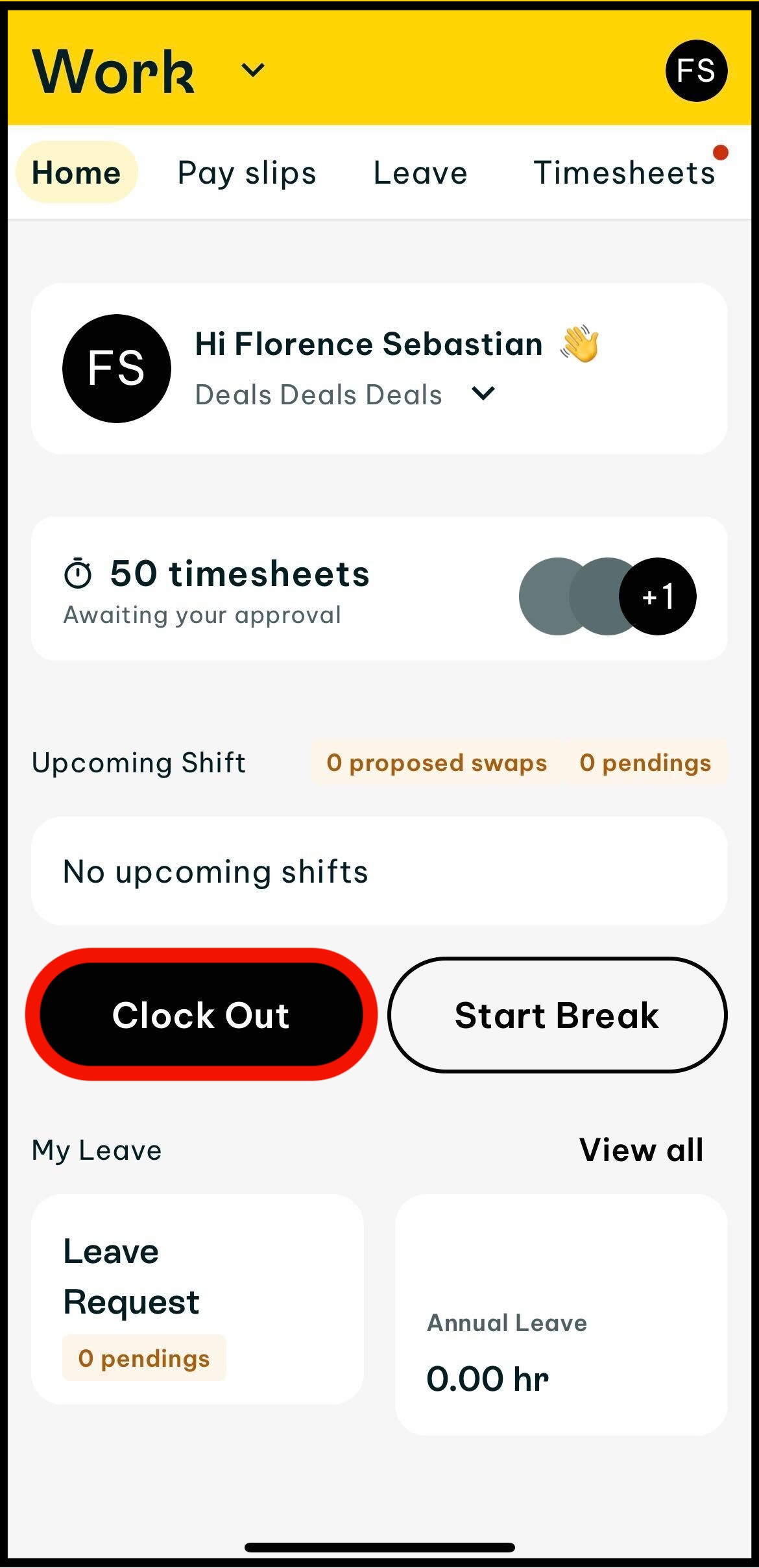 Using Clock In/Out via Payroll connected Work Swag Support (NZ)