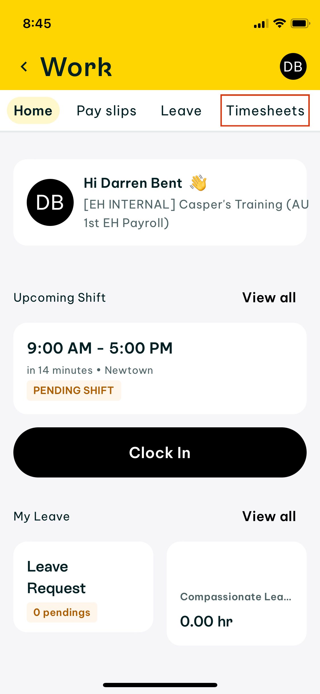 How do I use timesheets? Swag Support (AU)(01)