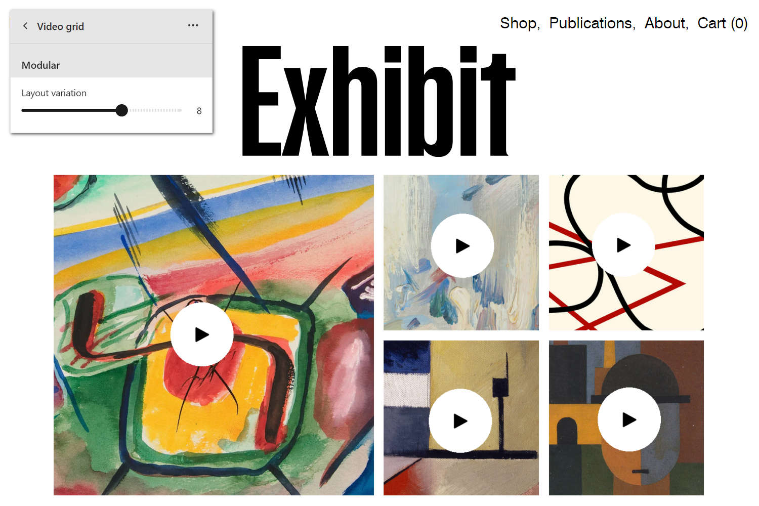 Video grid Switch Docs