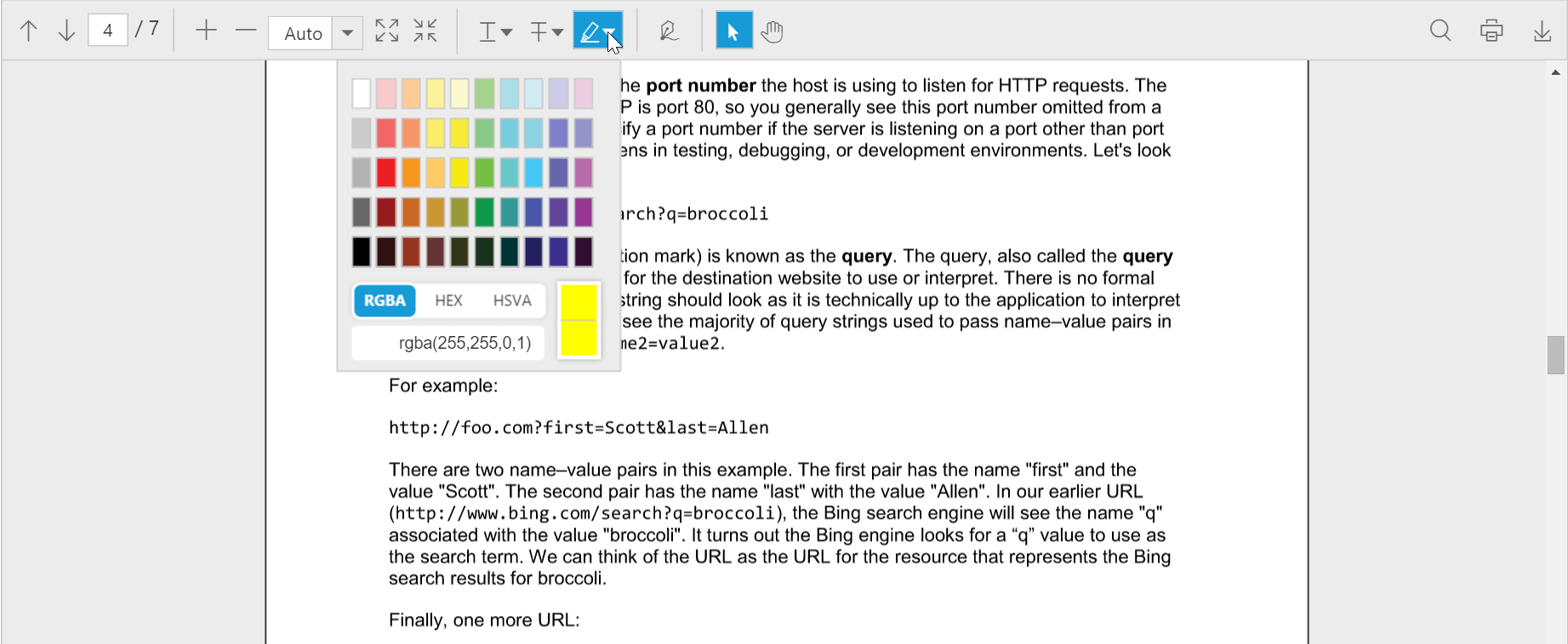 Text markup annotation forms PDF viewer Syncfusion