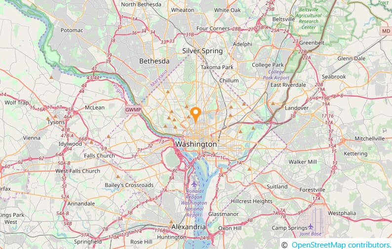 Zooming and Panning in WPF Maps control Syncfusion
