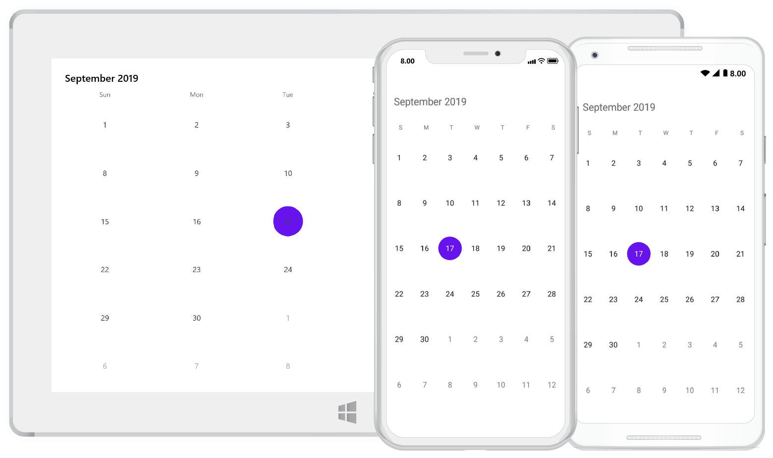About Xamarin Calendar control Syncfusion About Xamarin Calendar control Syncfusion