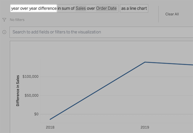 Automatically Build Views with Ask Data Tableau