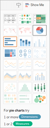 Build a Pie Chart - Tableau