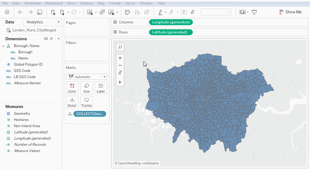 Create Tableau Maps from Spatial Files Tableau