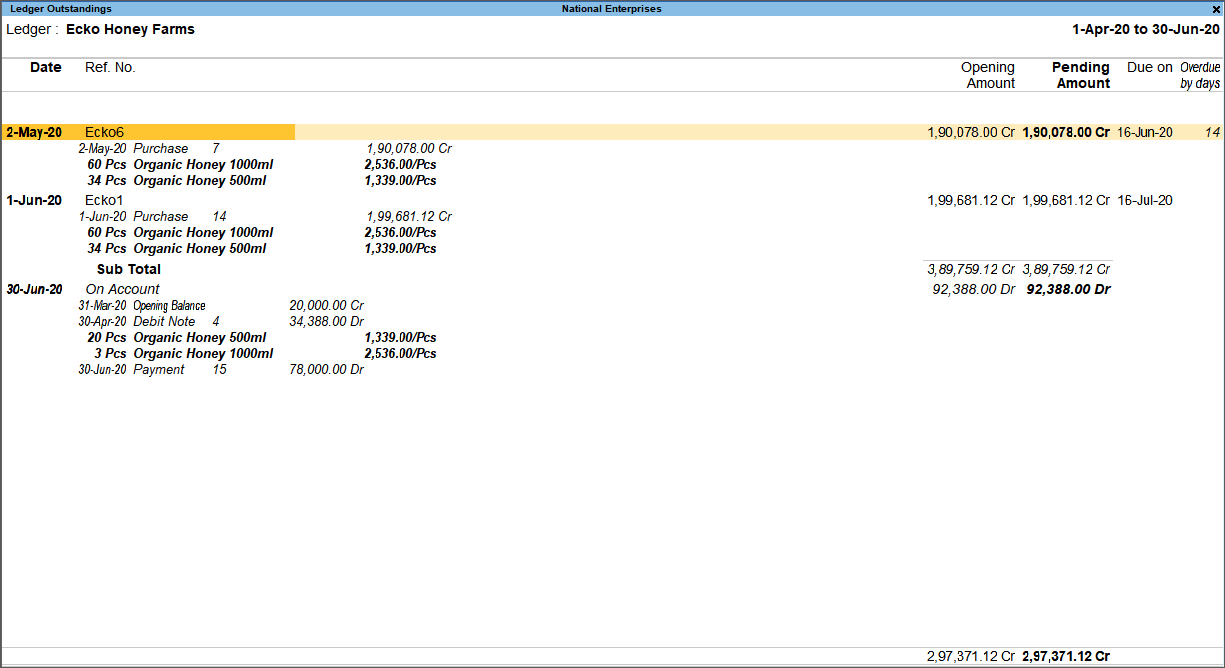 How to Use Interest Calculation in TallyPrime TallyHelp