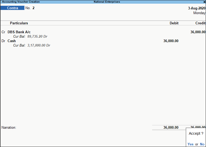 How to Record Accounting Entry in TallyPrime TallyHelp