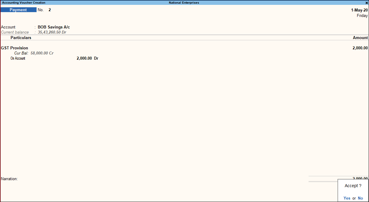 What Is Payment Voucher In Tally Prime at Lori Eldridge blog
