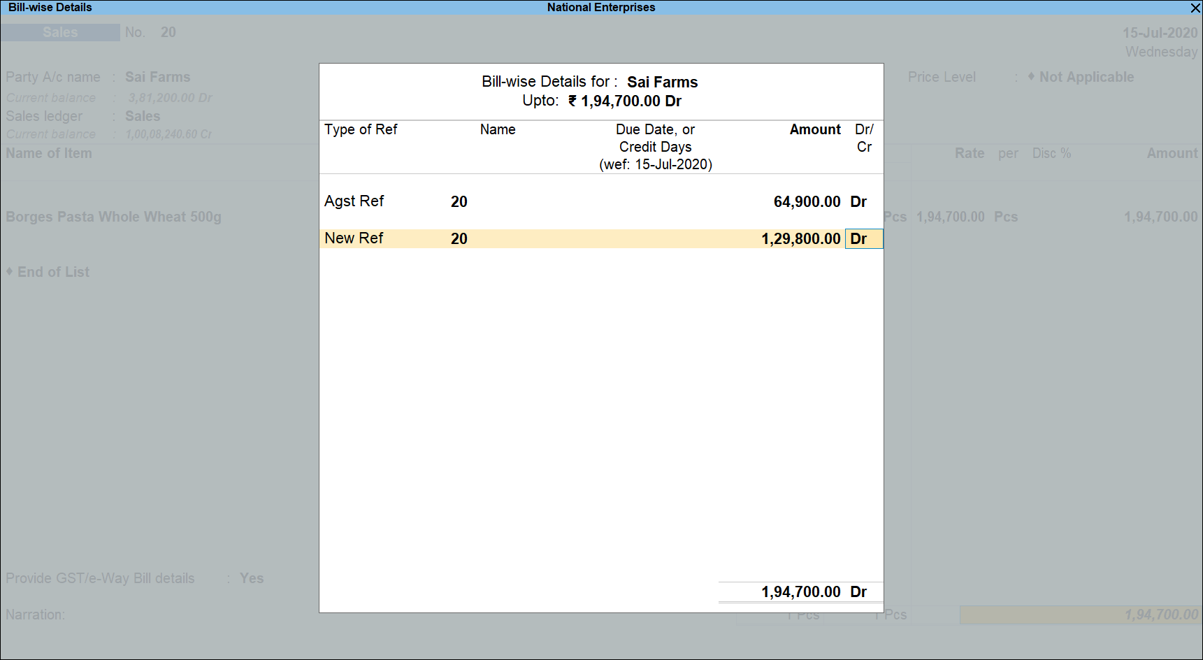 How to Track GST Advance Receipts in TallyPrime TallyHelp