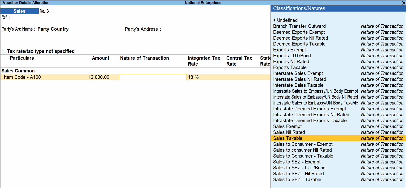 Resolve in Information GSTR3B