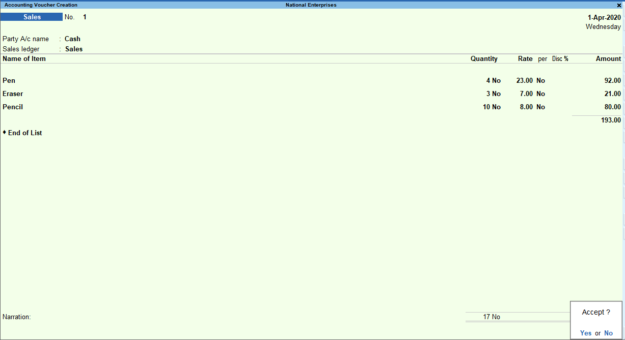 Quick Start Guide Tally Prime
