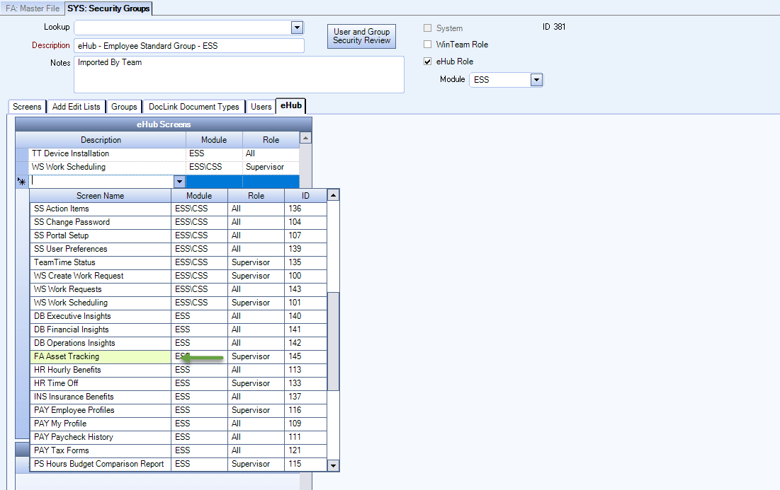 Fixed Asset Tracking