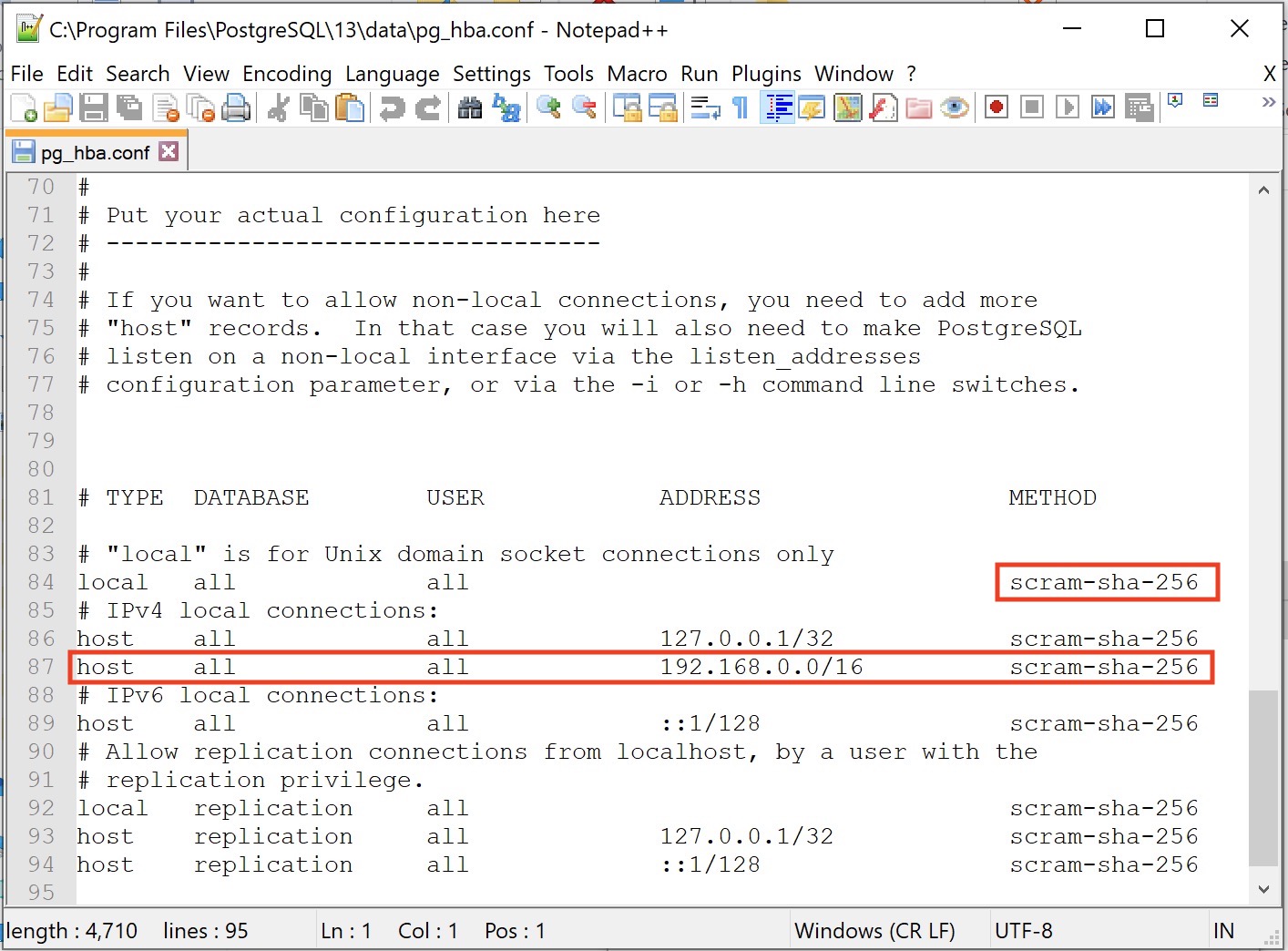 Step 3 Configure PostgreSQL server parameters Arts Management Systems