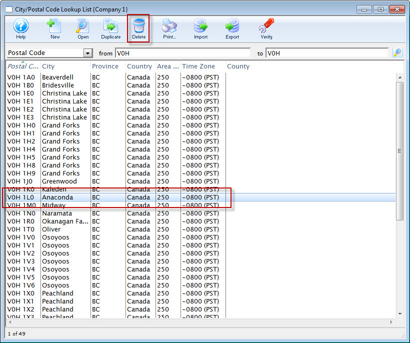 Canada Postal Code Lookup Table All About Image HD