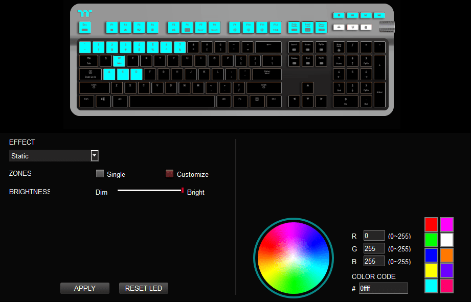 [Software Support - iTake] How to use RGB with Peripherals