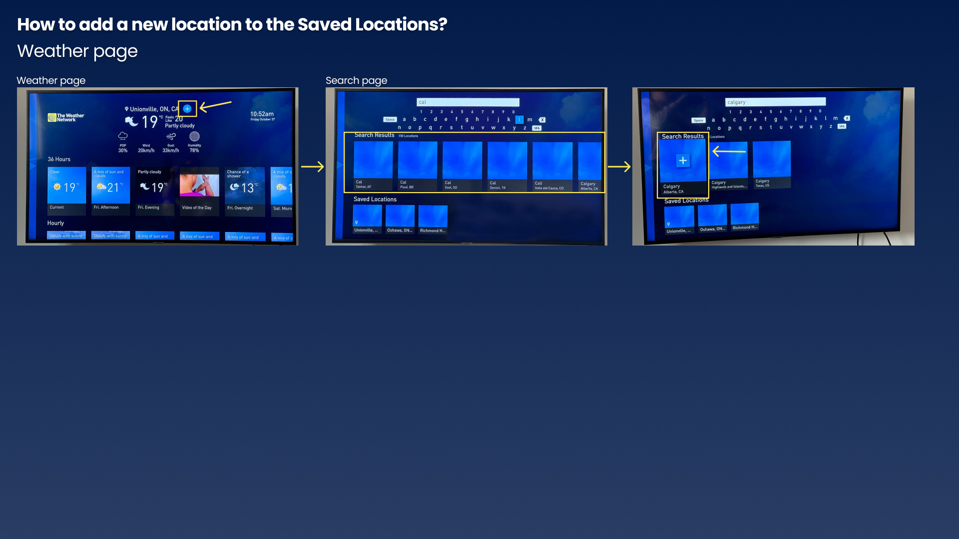 Manage Locations in Samsung TV App Help Centre
