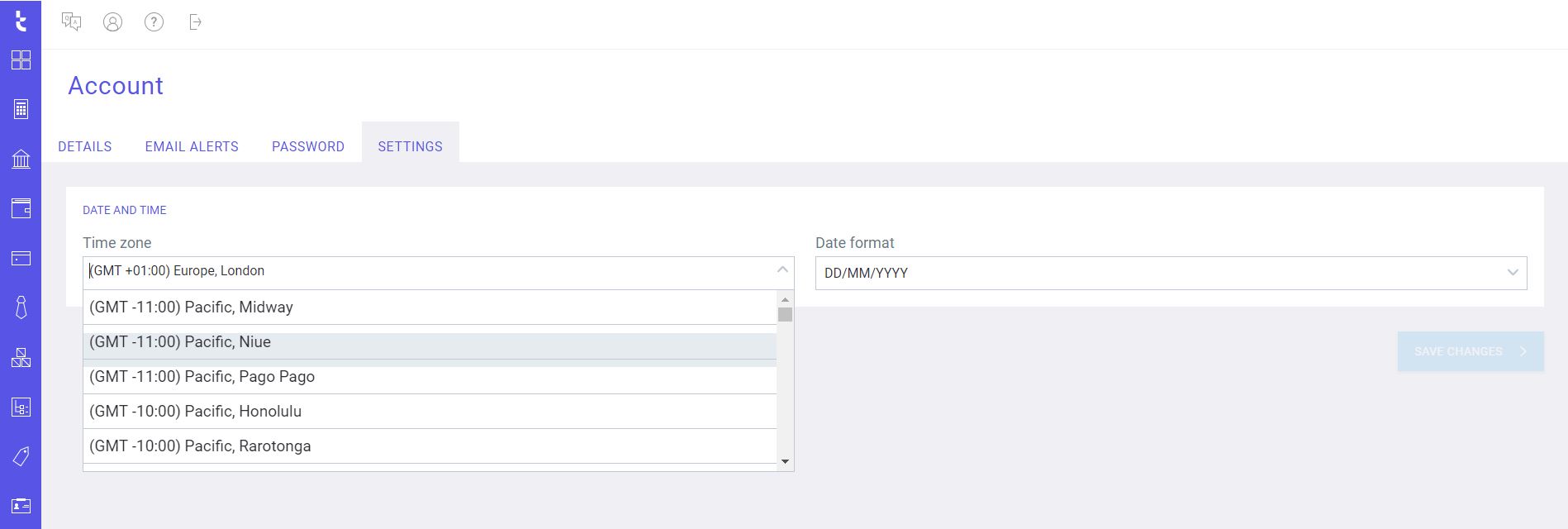 How do I setup my timezone and date format? (Brands) Tillo Help Centre