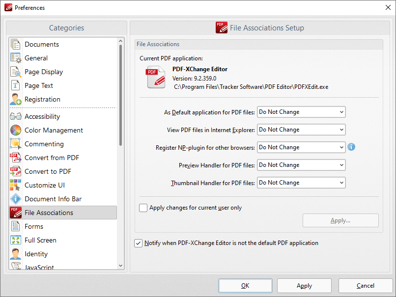PDFXChange Editor Plus V9 User Manual > Tabs Guide > File Tab