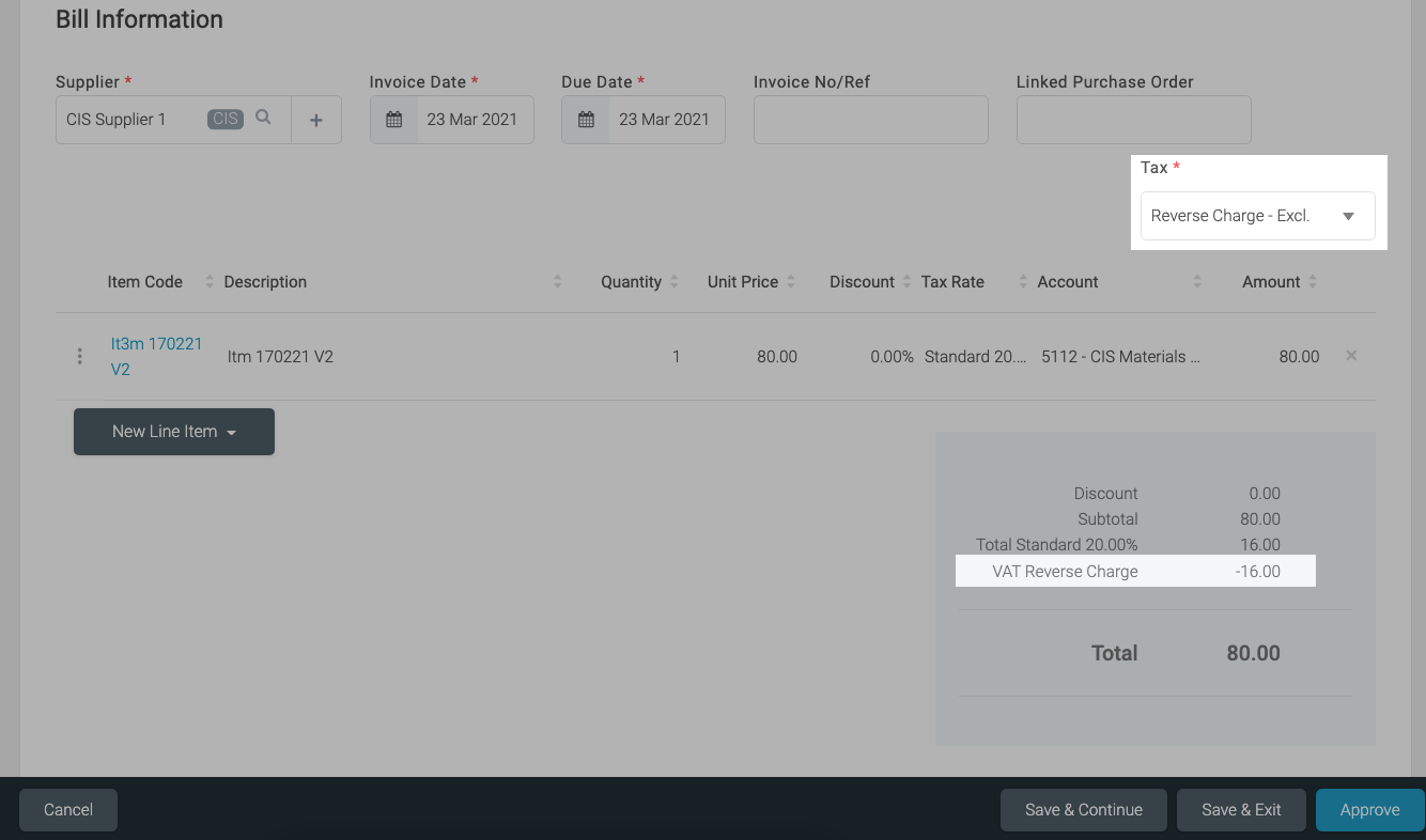 Reverse VAT & Sage Tradify Help Centre