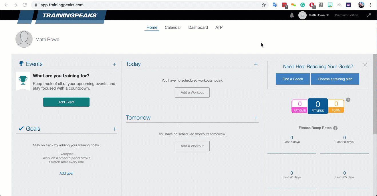 Connect with your Coach TrainingPeaks Help Center