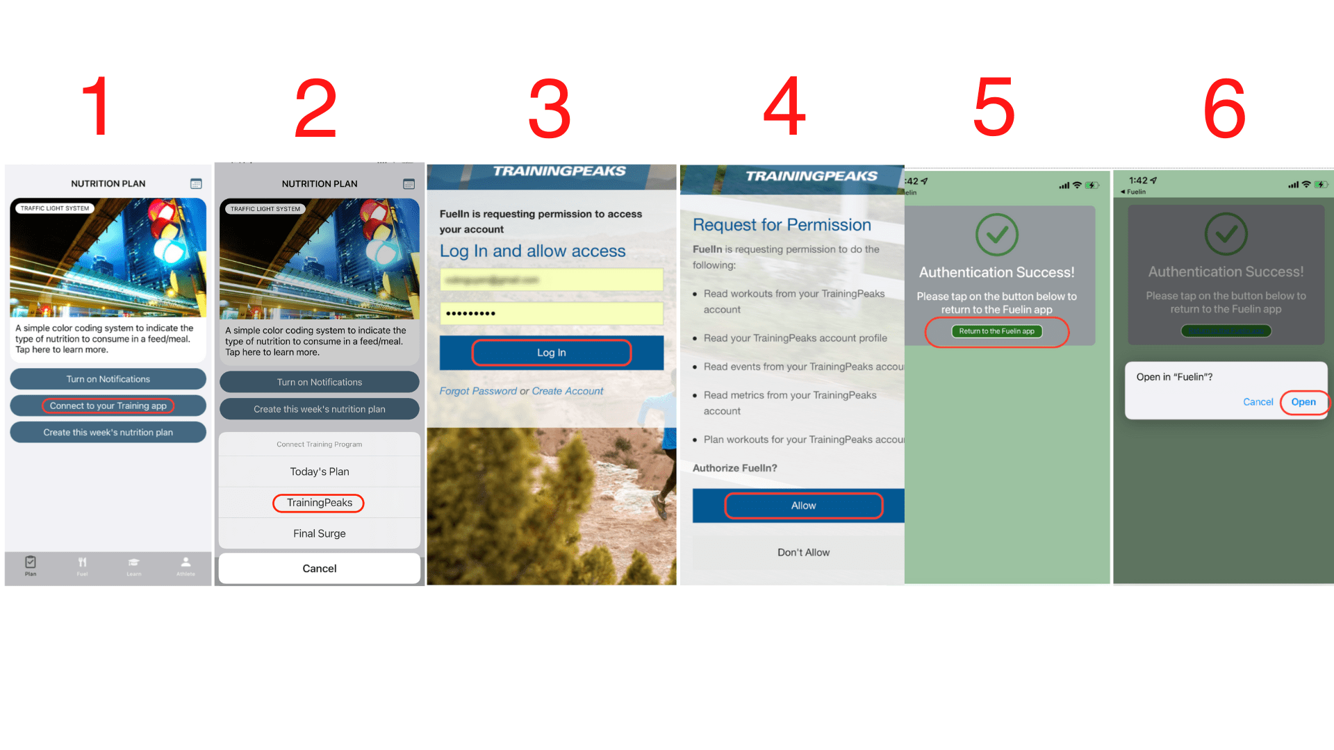How to connect Fuelin to TrainingPeaks TrainingPeaks Help Center