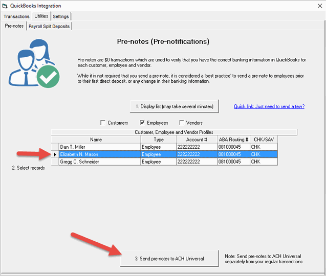 How do I create a Prenote? Treasury Software