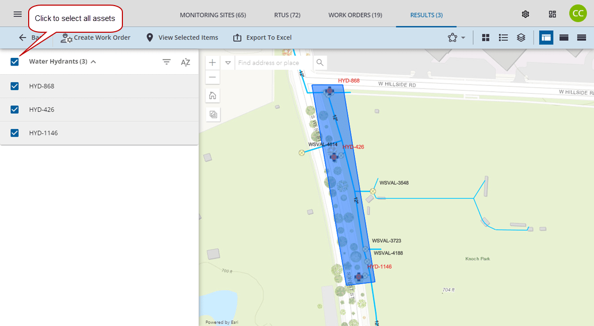 Dispatch, Manage, and Export Data using the Trimble Unity  App