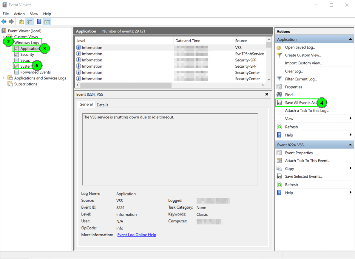 How To Export Windows Event Logs Twingate