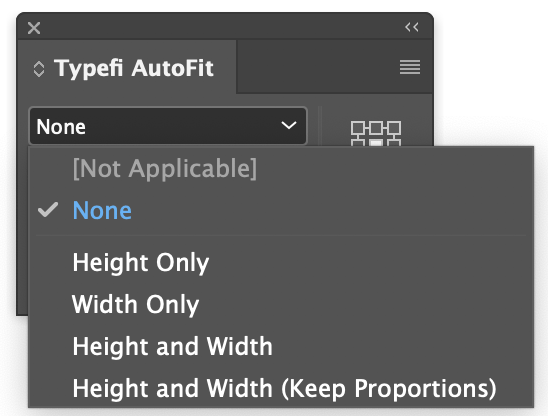 Autosize a text frame Typefi Support