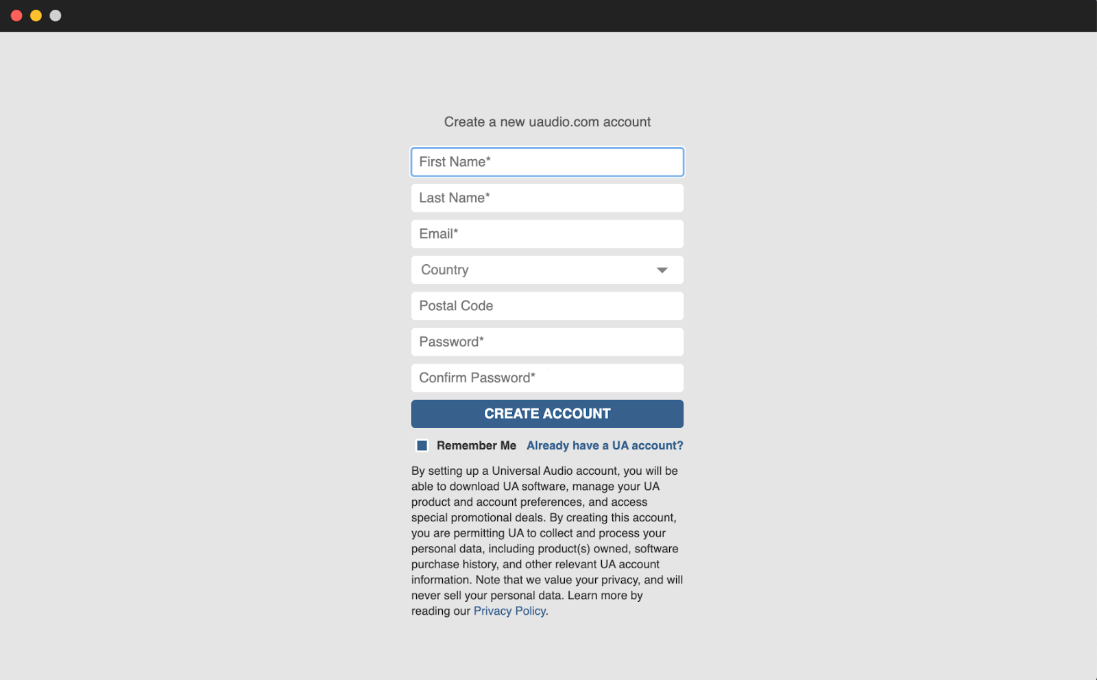 Getting Started with UA Connect – Universal Audio Support Home