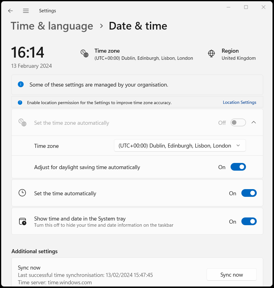 Set your device date and time settings IT Help and Support