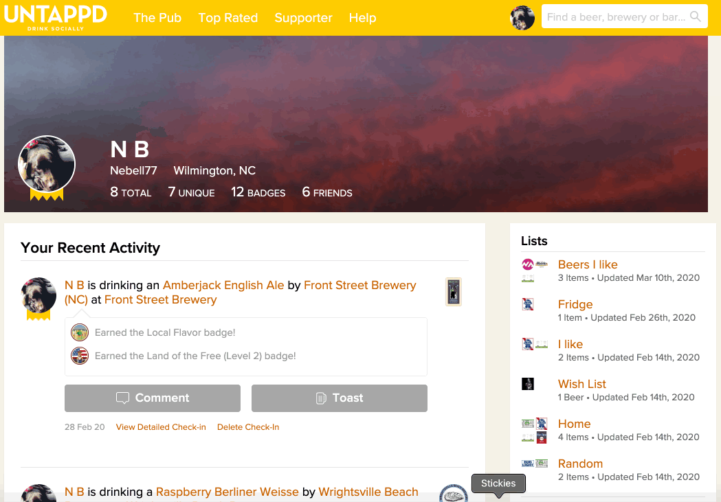 How to Delete a CheckIn Untappd